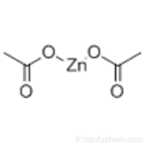 Acide acétique, sel de zinc (2: 1) CAS 557-34-6